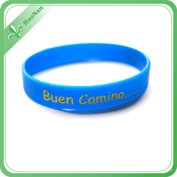 Professional Cheap Custom Silicone Wristband with Silk Screen Printing
